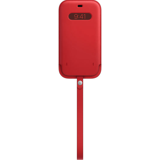 Apple iPhone 12 Pro Max Leather Sleeve with MagSafe - (PRODUCT)RED