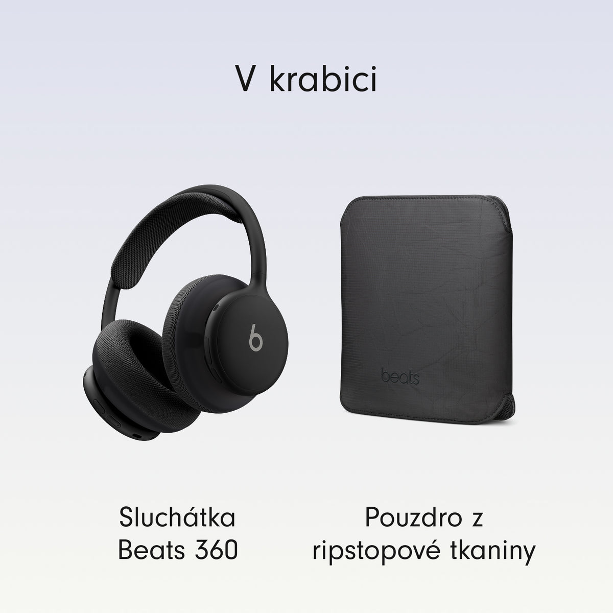 Bezdrôtové slúchadlá s potlačením hluku Beats 360 - čierne - iSTYLE.sk