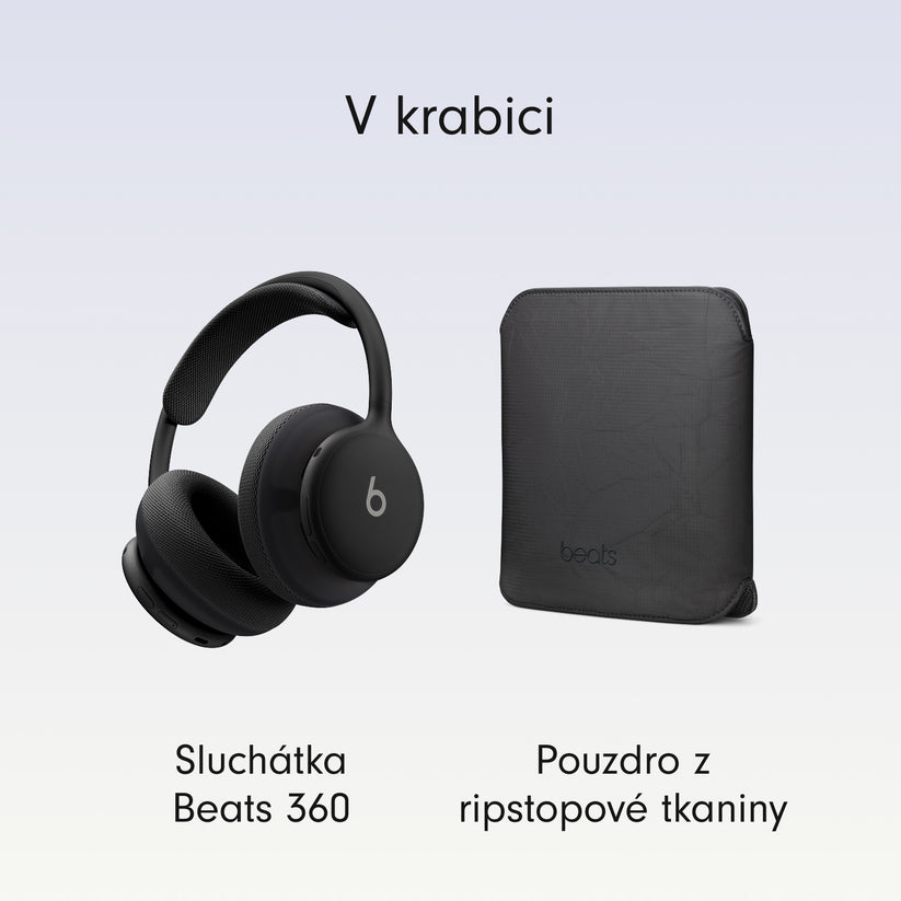 Bezdrôtové slúchadlá s potlačením hluku Beats 360 - čierne - iSTYLE.sk