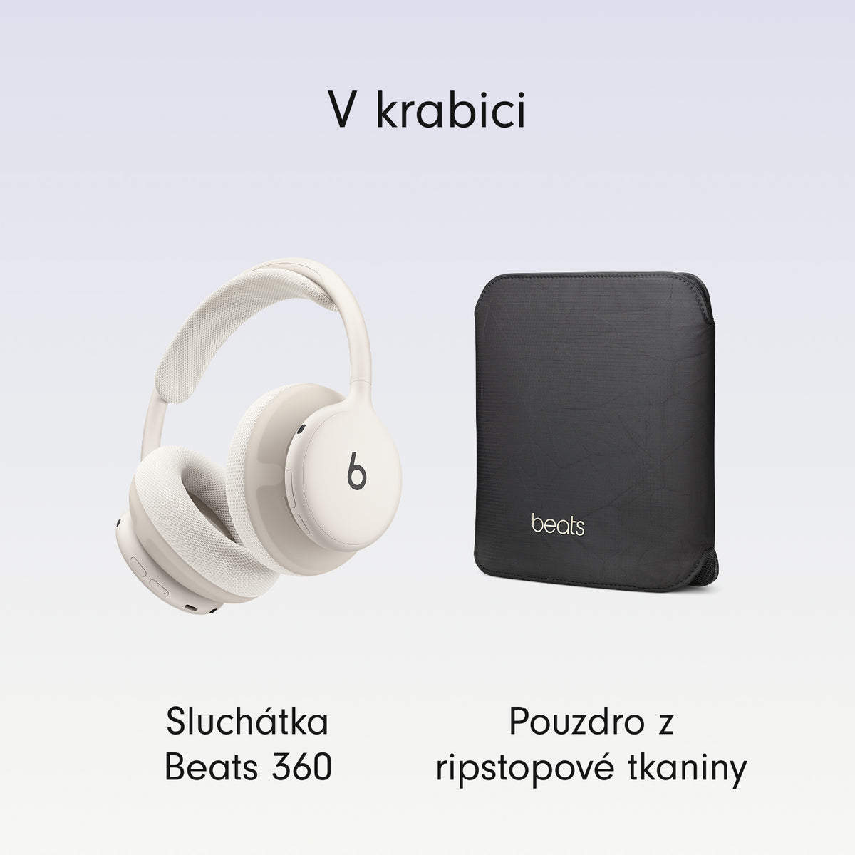 Bezdrôtové slúchadlá s potlačením hluku Beats 360 - oblačne sivé - iSTYLE.sk