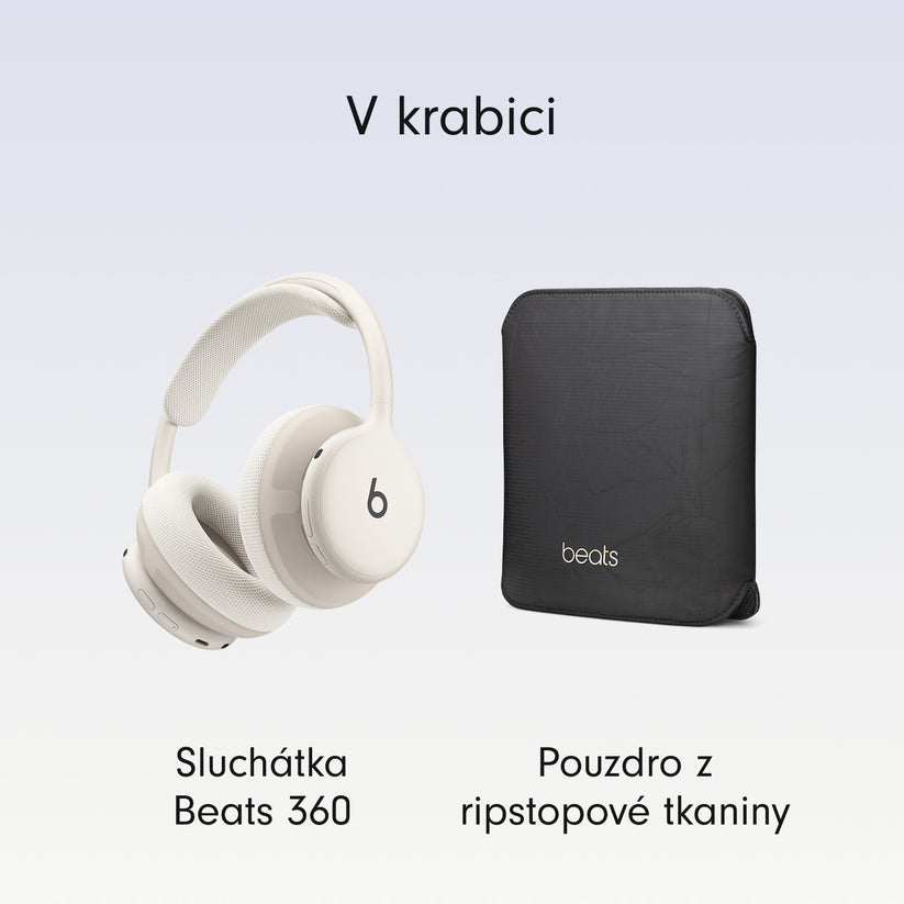 Bezdrôtové slúchadlá s potlačením hluku Beats 360 - oblačne sivé - iSTYLE.sk