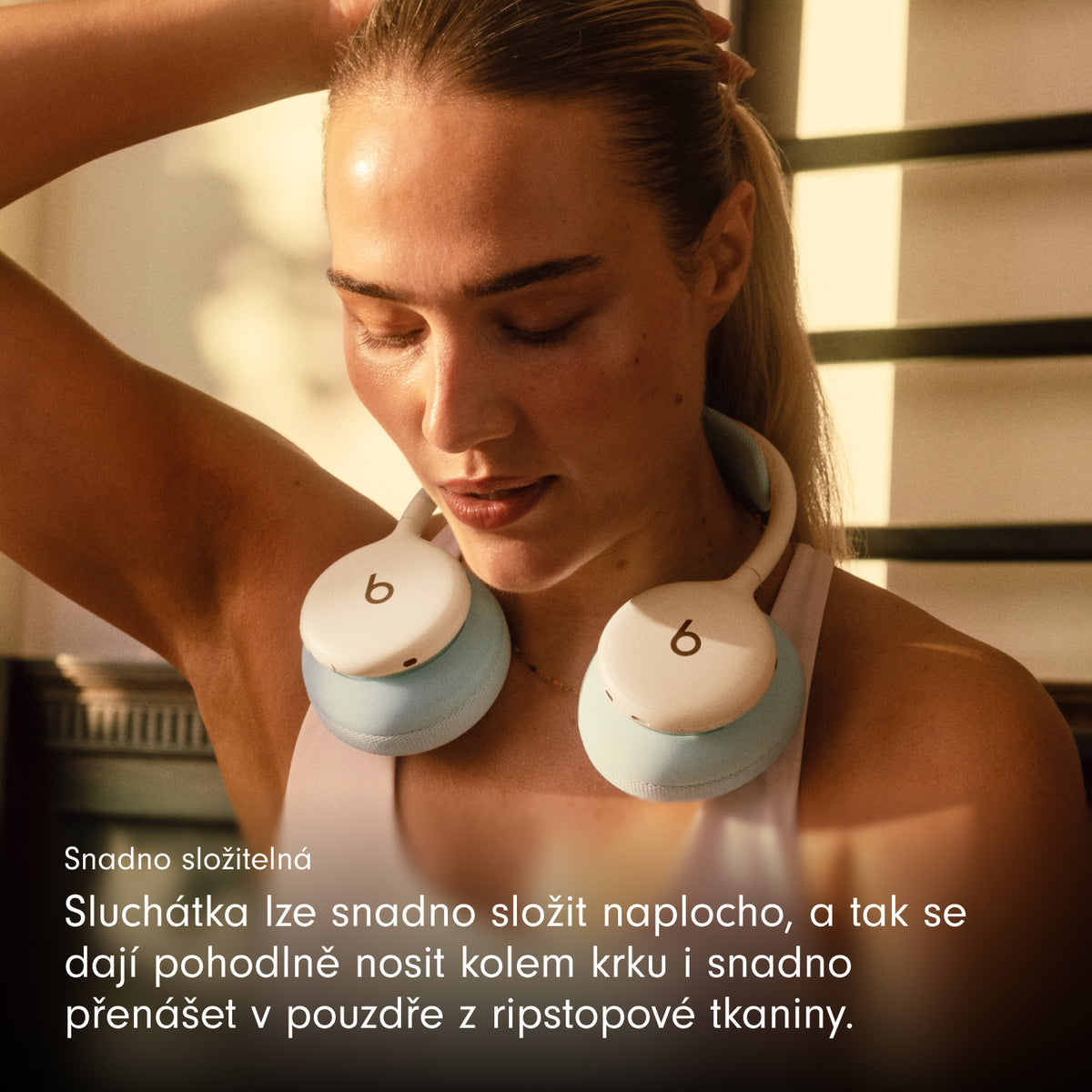 Bezdrôtové slúchadlá s potlačením hluku Beats 360 - blankytné - iSTYLE.sk