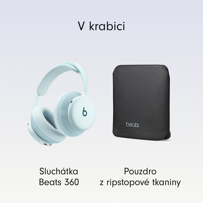 Bezdrôtové slúchadlá s potlačením hluku Beats 360 - blankytné - iSTYLE.sk