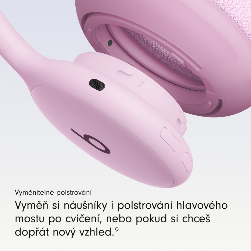 Bezdrôtové slúchadlá s potlačením hluku Beats 360 - ružové - iSTYLE.sk