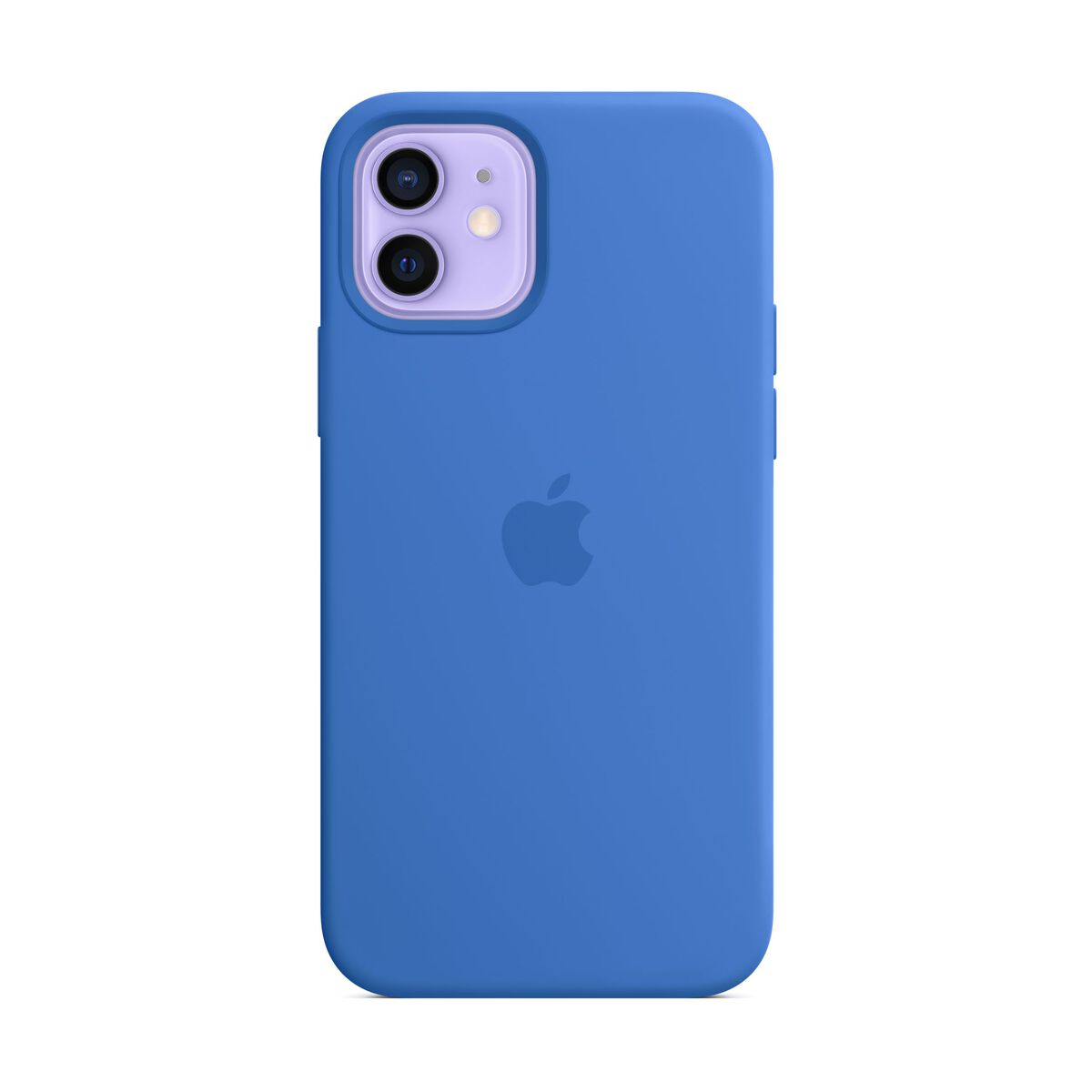 Apple iPhone 12/12 Pro Silicone Case with MagSafe - Capri Blue (Seasonal Spring2021)