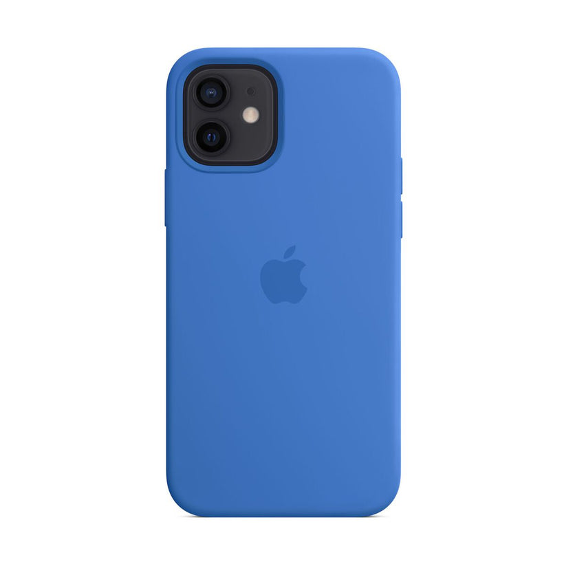 Apple iPhone 12/12 Pro Silicone Case with MagSafe - Capri Blue (Seasonal Spring2021)