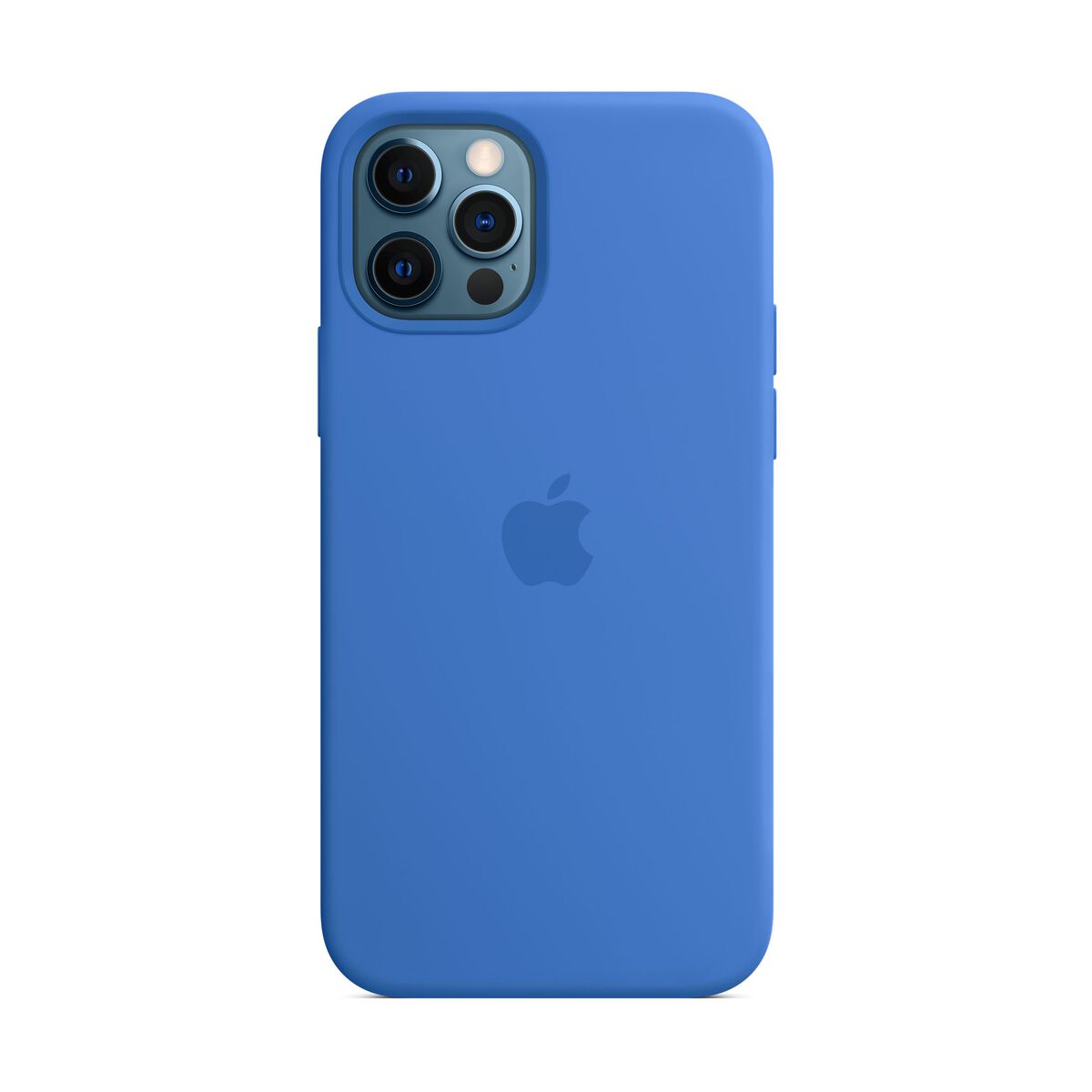 Apple iPhone 12/12 Pro Silicone Case with MagSafe - Capri Blue (Seasonal Spring2021)