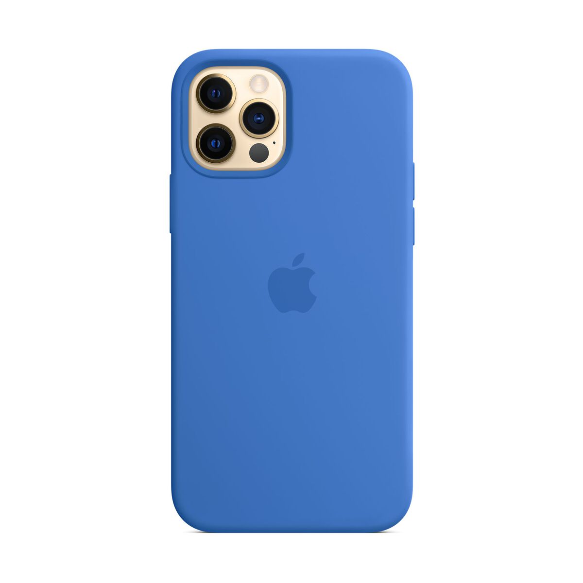 Apple iPhone 12/12 Pro Silicone Case with MagSafe - Capri Blue (Seasonal Spring2021)
