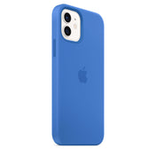 Apple iPhone 12/12 Pro Silicone Case with MagSafe - Capri Blue (Seasonal Spring2021)