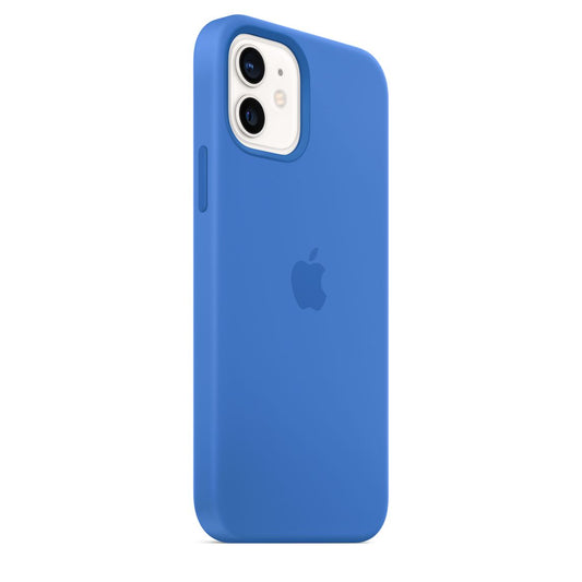 Apple iPhone 12 mini Silicone Case with MagSafe - Capri Blue (Seasonal Spring2021)