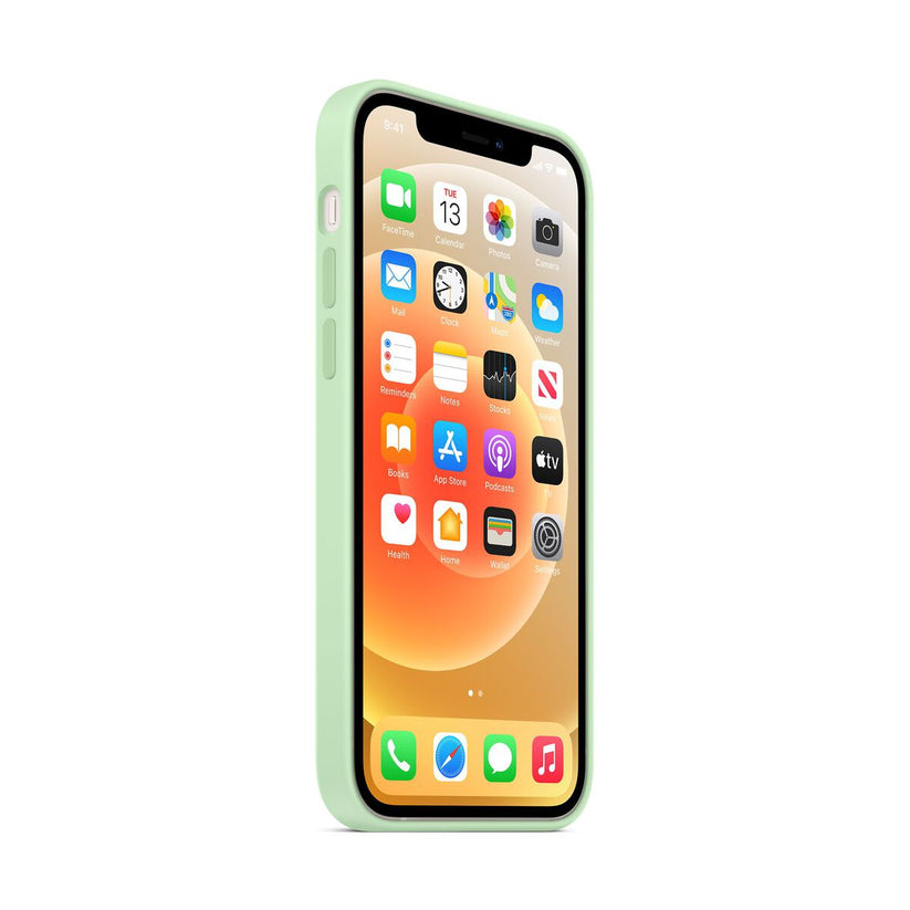 Apple iPhone 12/12 Pro Silicone Case with MagSafe - Pistachio (Seasonal Spring2021)