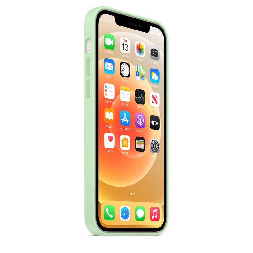Apple iPhone 12/12 Pro Silicone Case with MagSafe - Pistachio (Seasonal Spring2021)