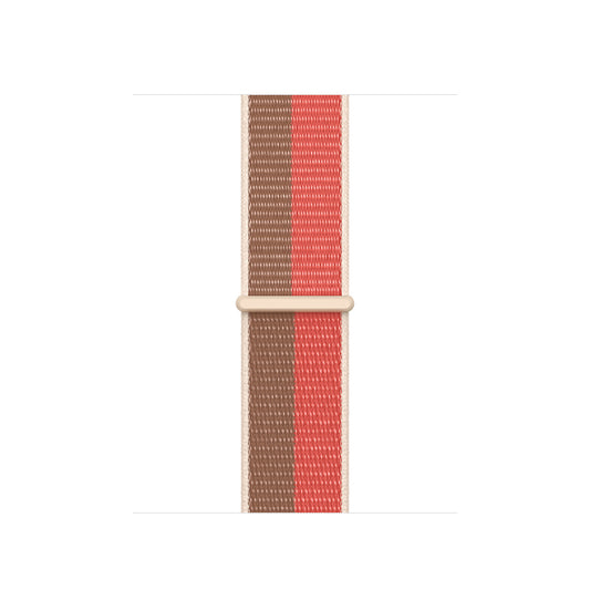 45mm Pink Pomelo/Tan Sport Loop - Regular