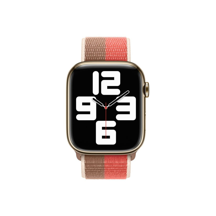45mm Pink Pomelo/Tan Sport Loop - Regular