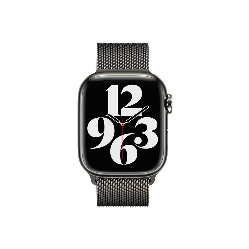 Apple Watch 38/40/41 mm Grafitovo šedý milánsky ťah