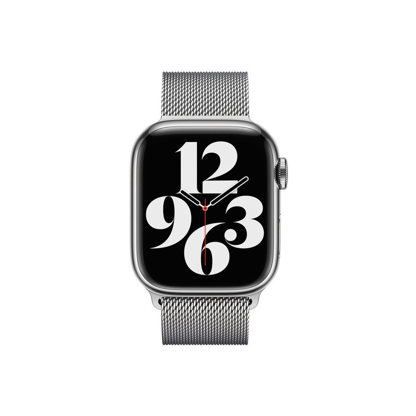 Apple Watch 38/40/41 mm Strieborný milánsky ťah