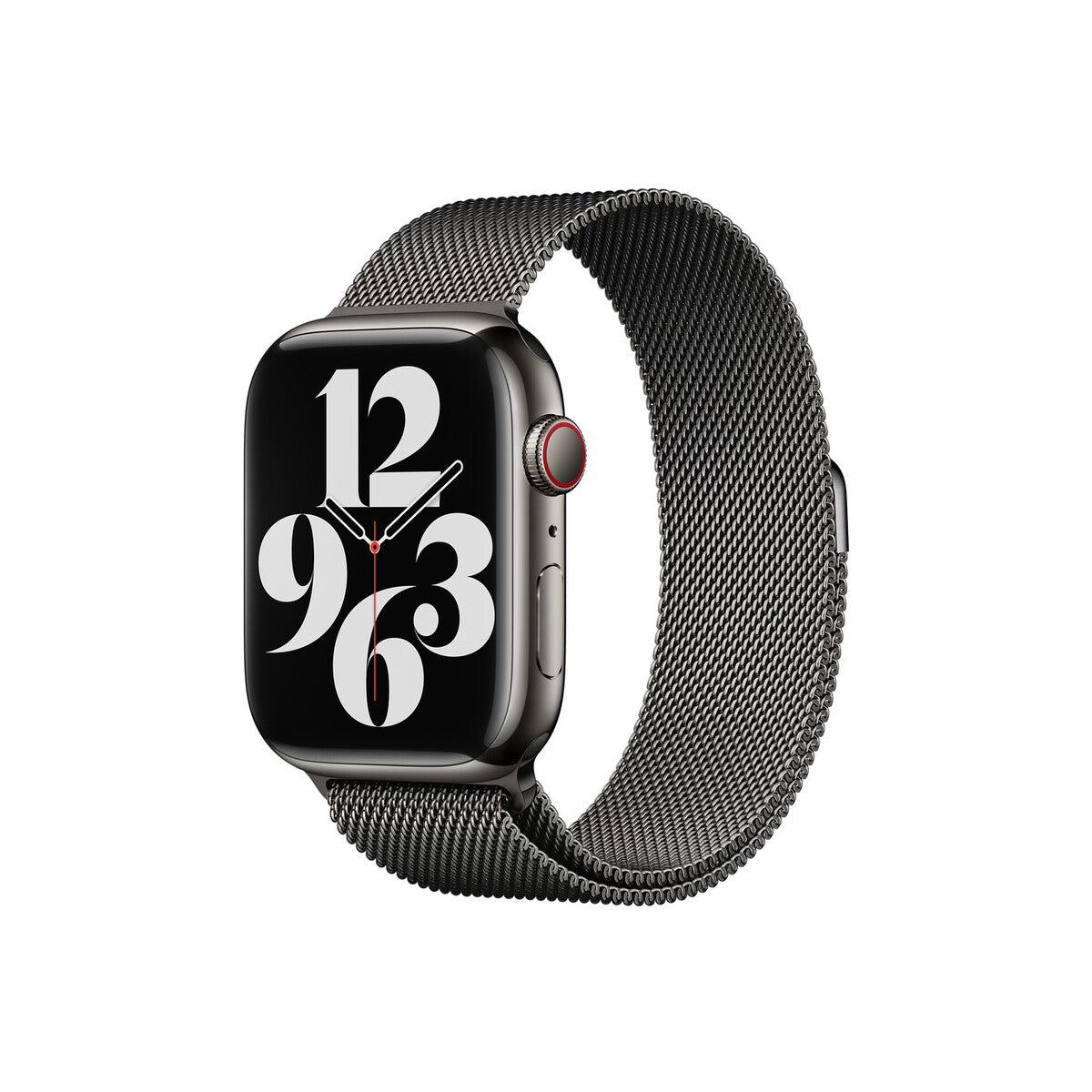 Apple Watch 42/44/45/49 mm Grafitovo šedý milánsky ťah
