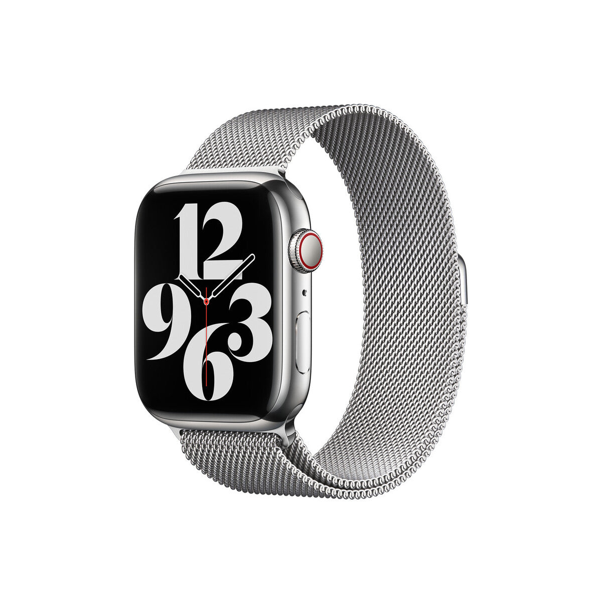 Apple Watch 42/44/45/49 mm Strieborný milánsky ťah
