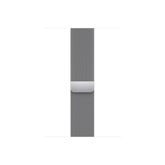 Apple Watch 42/44/45/49 mm Strieborný milánsky ťah