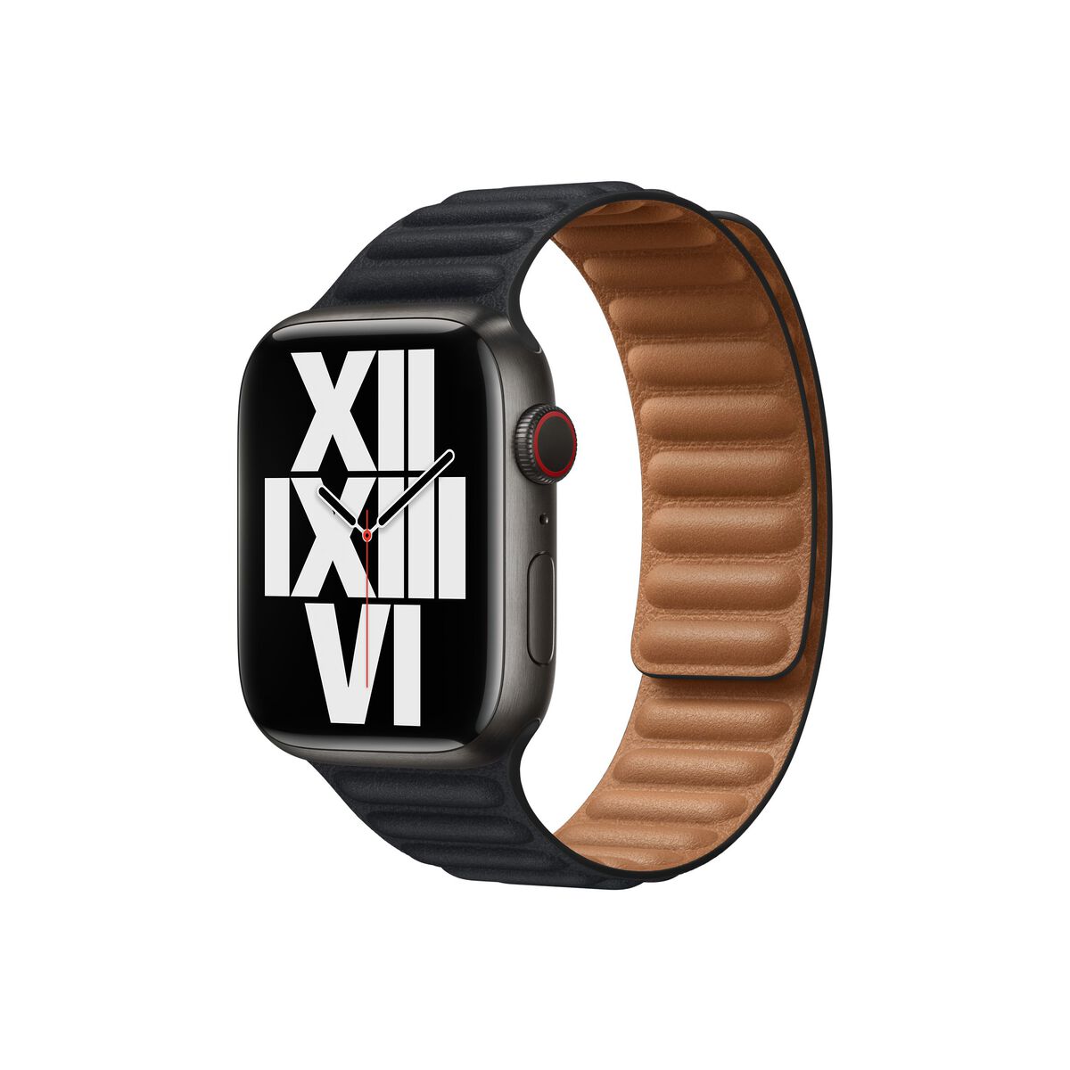 45mm Midnight Leather Link - S/M