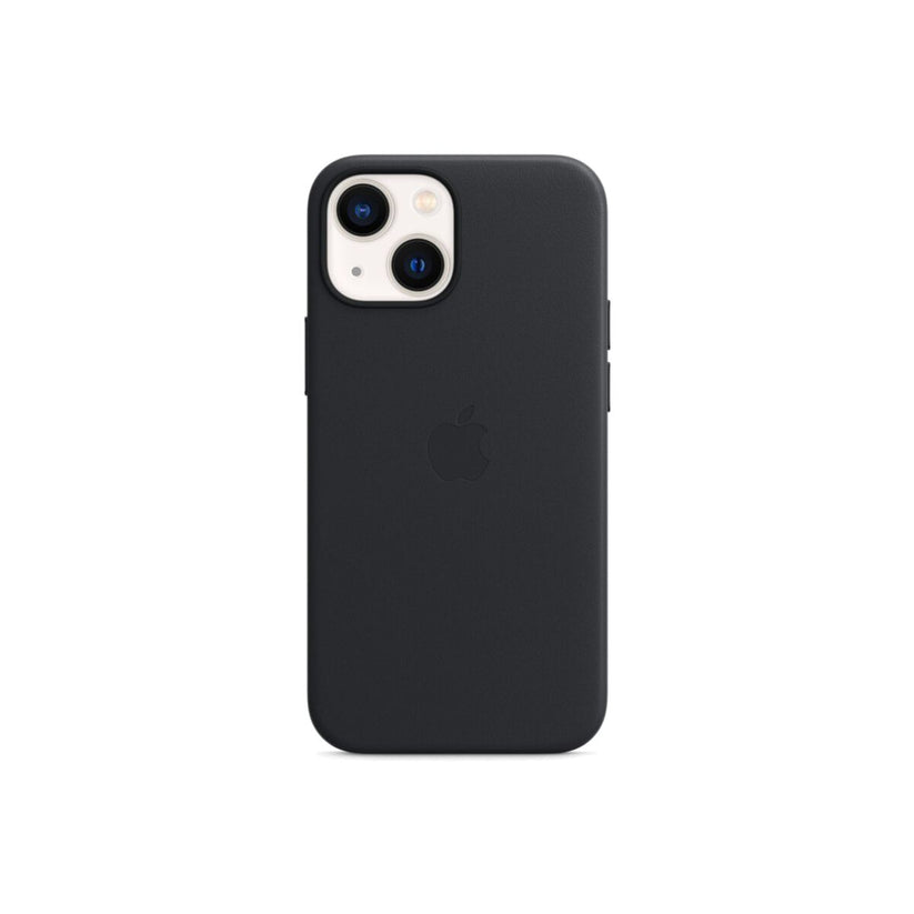 iPhone 13 mini Leather Case with MagSafe - Midnight
