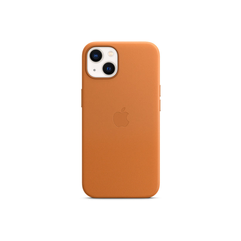iPhone 13 Leather Case with MagSafe - Golden Brown