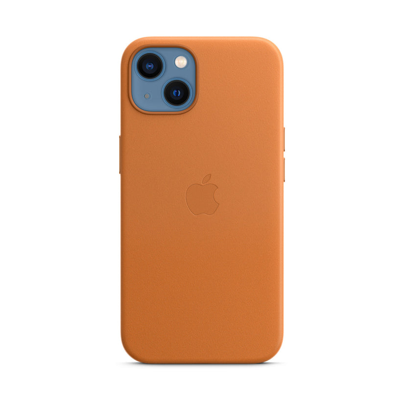 iPhone 13 Leather Case with MagSafe - Golden Brown