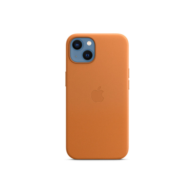 iPhone 13 Leather Case with MagSafe - Golden Brown