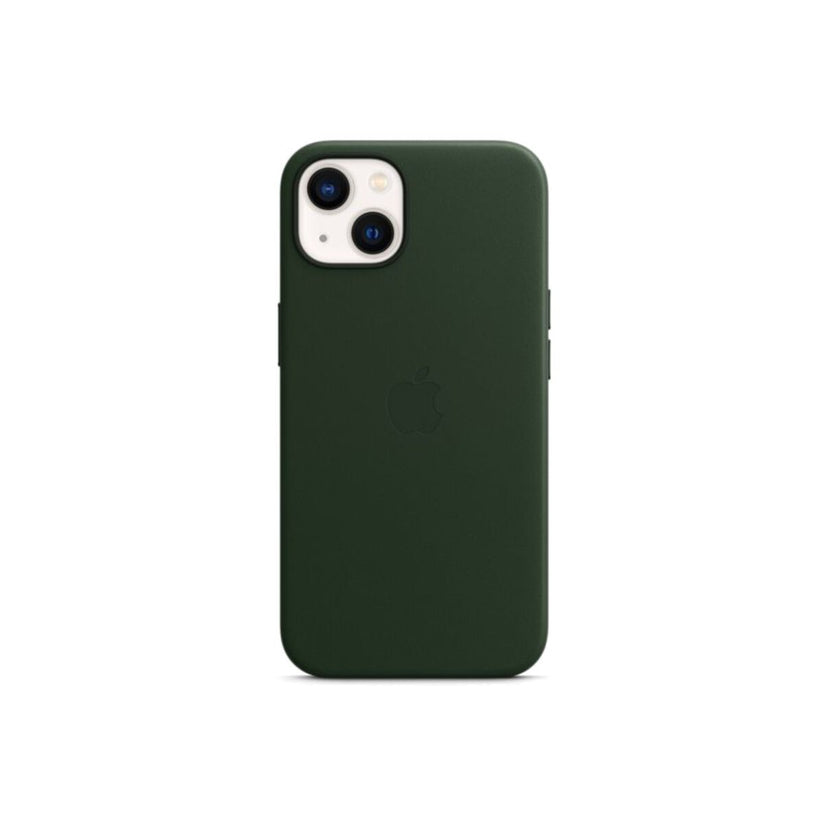 iPhone 13 Leather Case with MagSafe - Sequoia Green