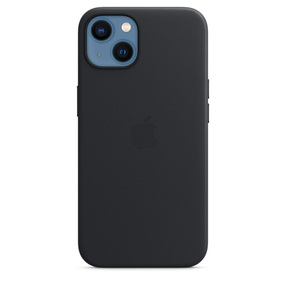 iPhone 13 Leather Case with MagSafe - Midnight
