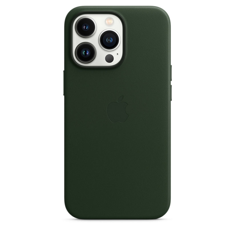 iPhone 13 Pro Leather Case with MagSafe - Sequoia Green