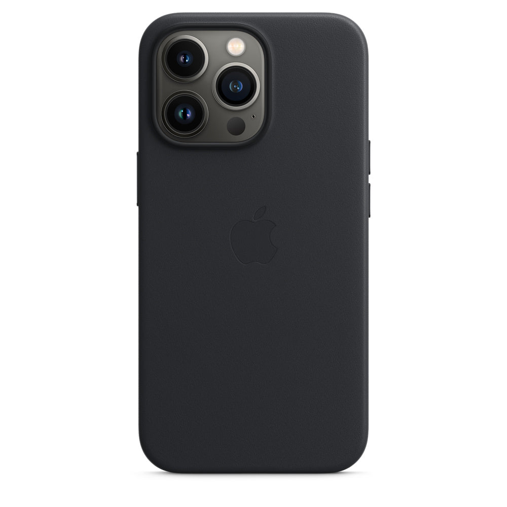 iPhone 13 Pro Leather Case with MagSafe - Midnight