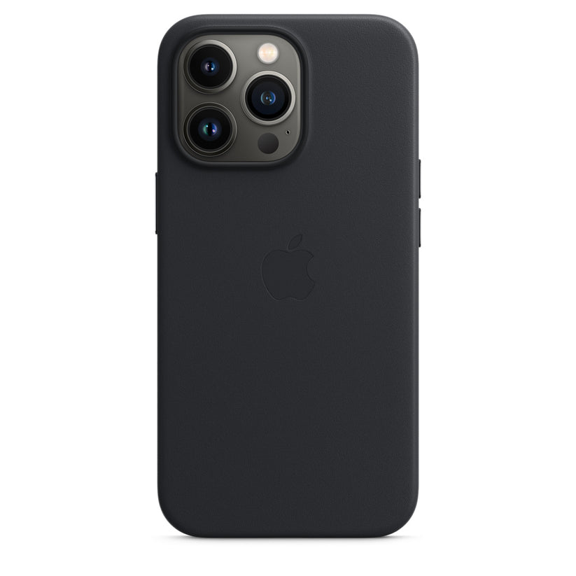iPhone 13 Pro Leather Case with MagSafe - Midnight