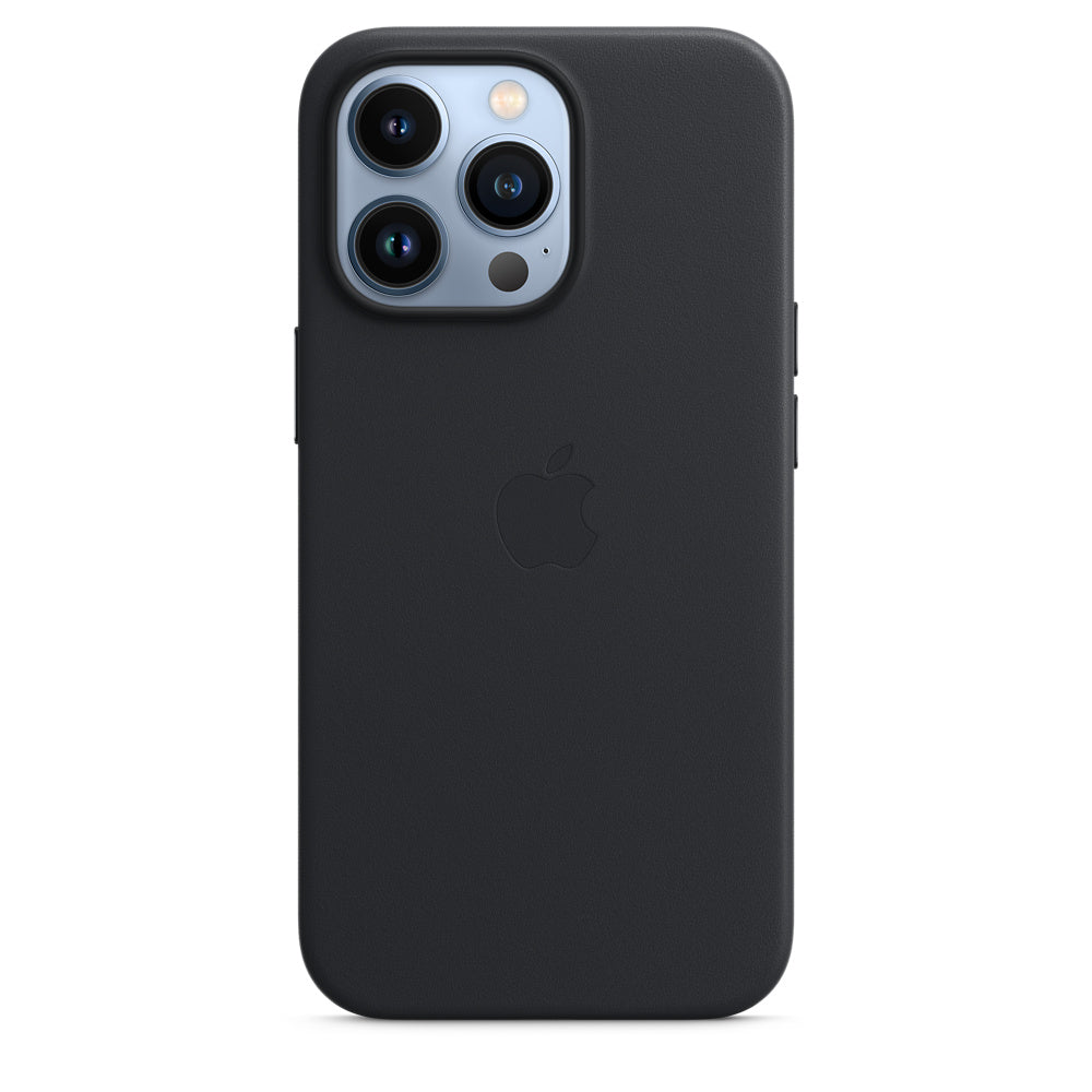 iPhone 13 Pro Leather Case with MagSafe - Midnight