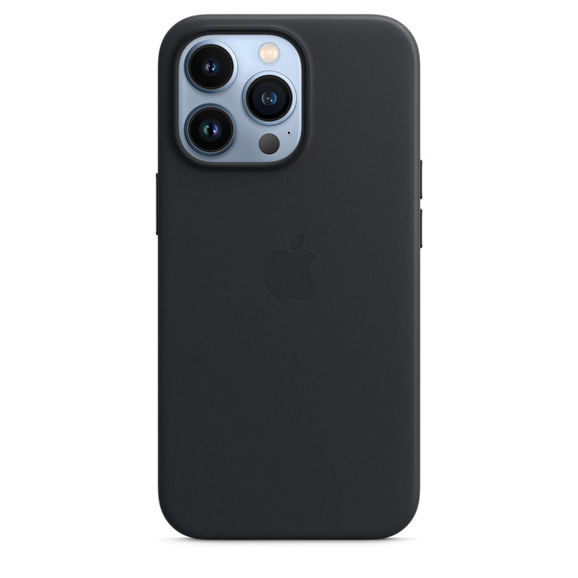 iPhone 13 Pro Leather Case with MagSafe - Midnight