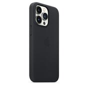iPhone 13 Pro Leather Case with MagSafe - Midnight