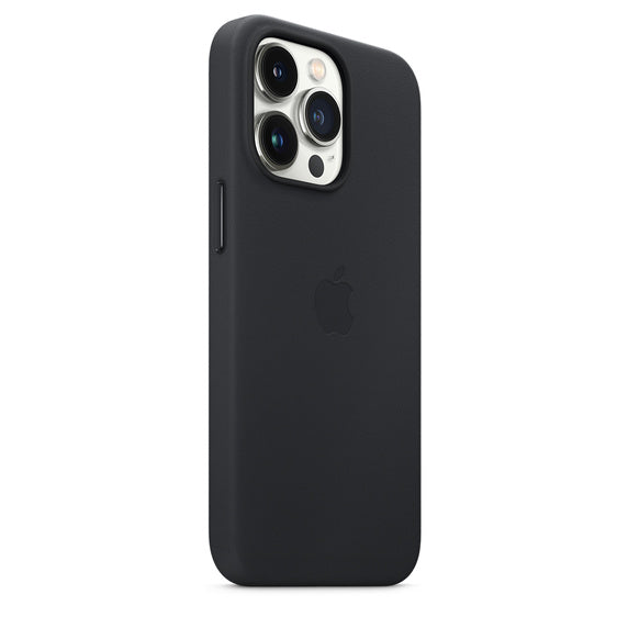 iPhone 13 Pro Leather Case with MagSafe - Midnight