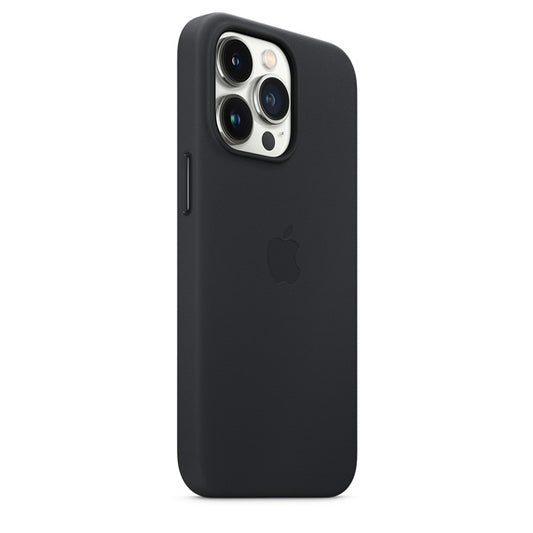 iPhone 13 Pro Leather Case with MagSafe - Midnight