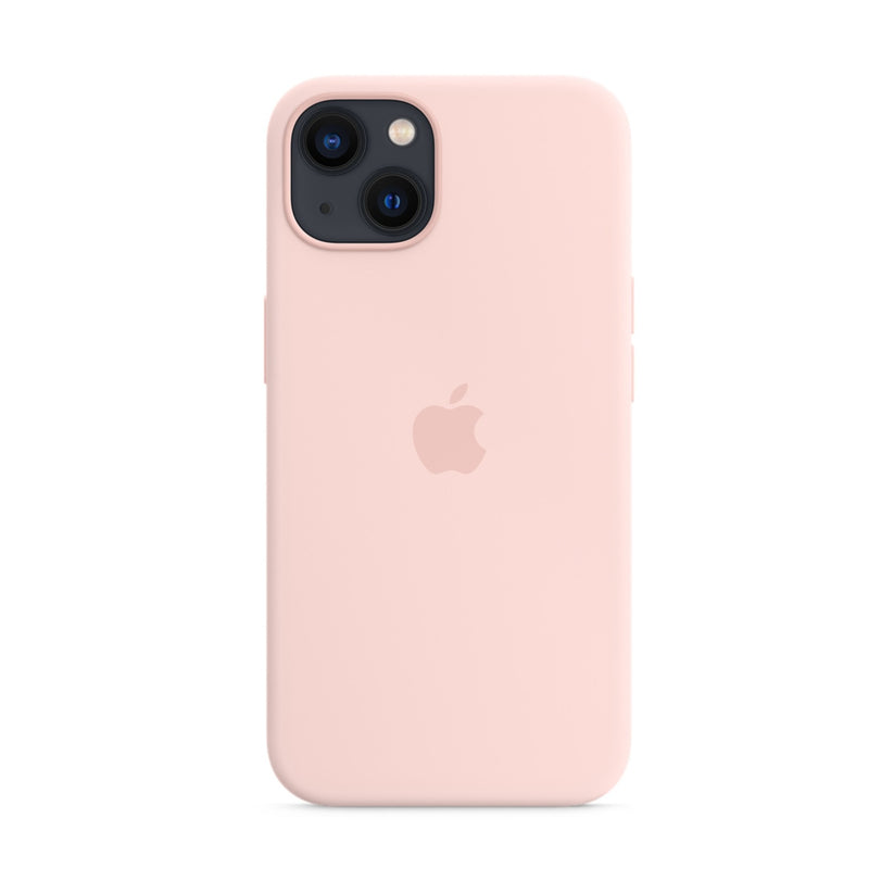 iPhone 13 Silicone Case with MagSafe - Chalk Pink