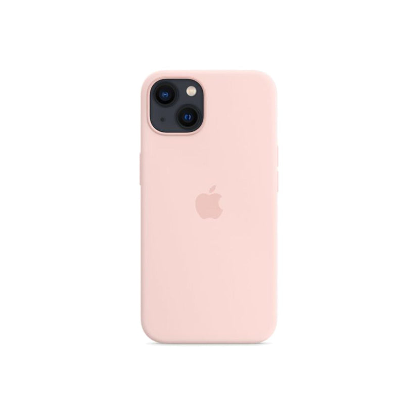 iPhone 13 Silicone Case with MagSafe - Chalk Pink