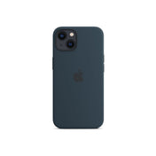 iPhone 13 Silicone Case with MagSafe - Abyss Blue