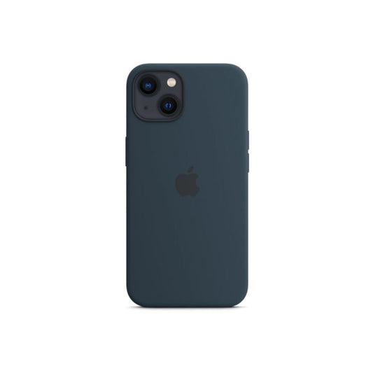 iPhone 13 Silicone Case with MagSafe - Abyss Blue