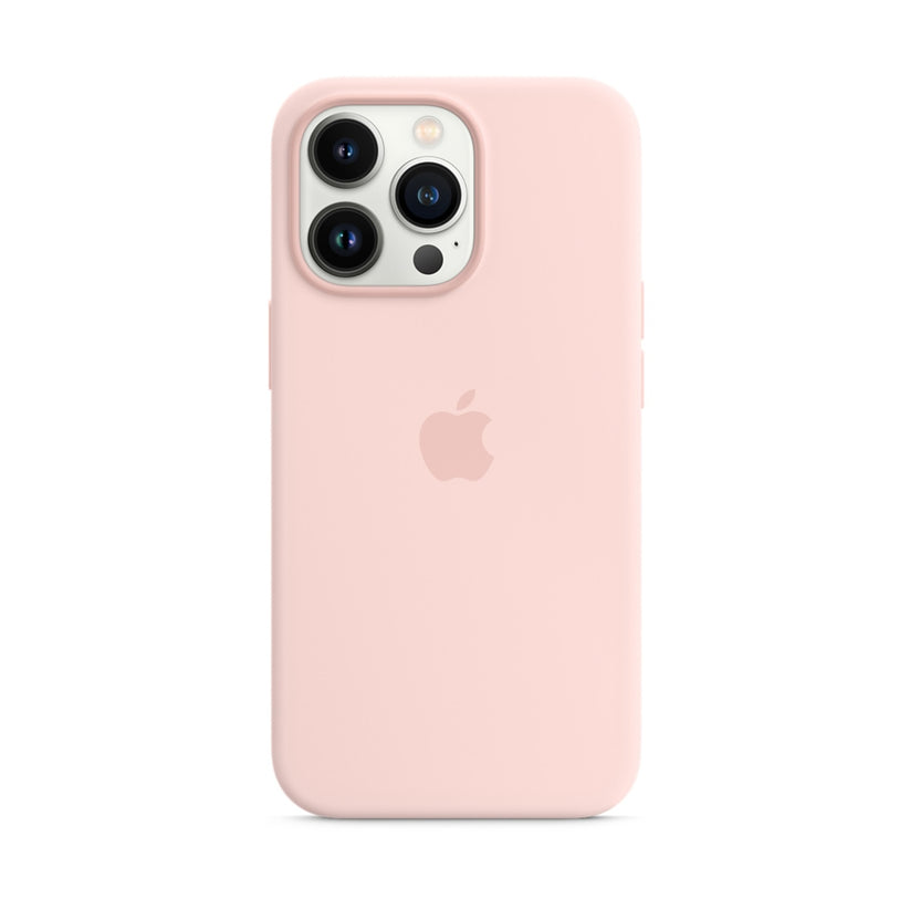iPhone 13 Pro Silicone Case with MagSafe - Chalk Pink