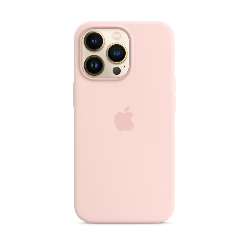 iPhone 13 Pro Silicone Case with MagSafe - Chalk Pink