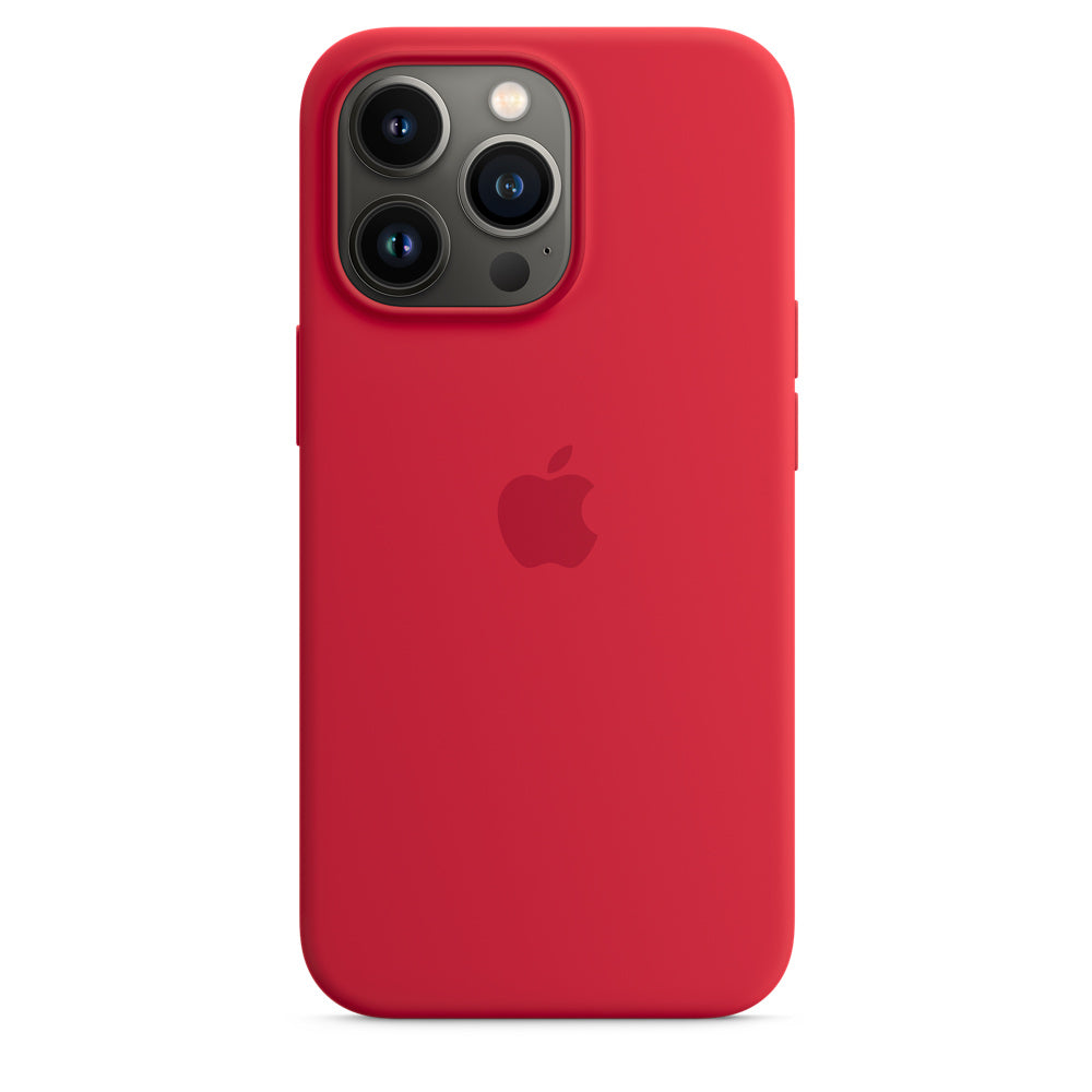 iPhone 13 Silicone Case with MagSafe - (PRODUCT)RED