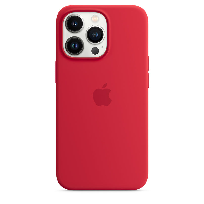 iPhone 13 Pro Silicone Case with MagSafe - (PRODUCT)RED