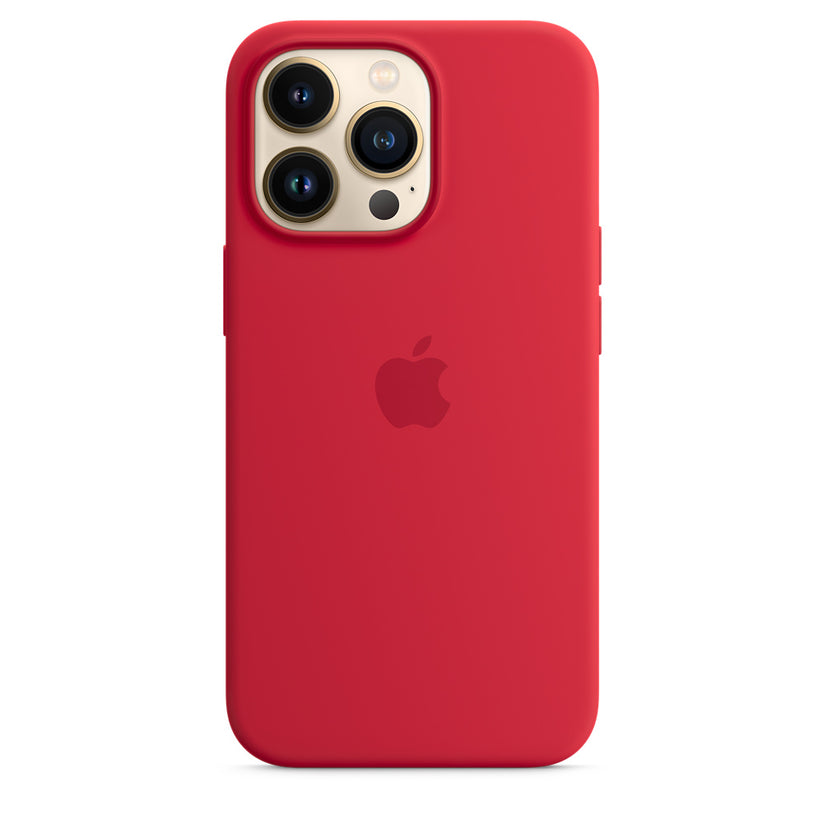 iPhone 13 Silicone Case with MagSafe - (PRODUCT)RED