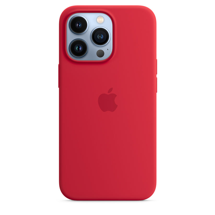 iPhone 13 Silicone Case with MagSafe - (PRODUCT)RED