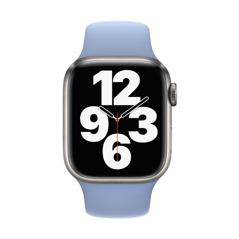 Apple Watch 45mm Band: Blue Fog Sport Band - Regular (Seasonal Spring 2022)