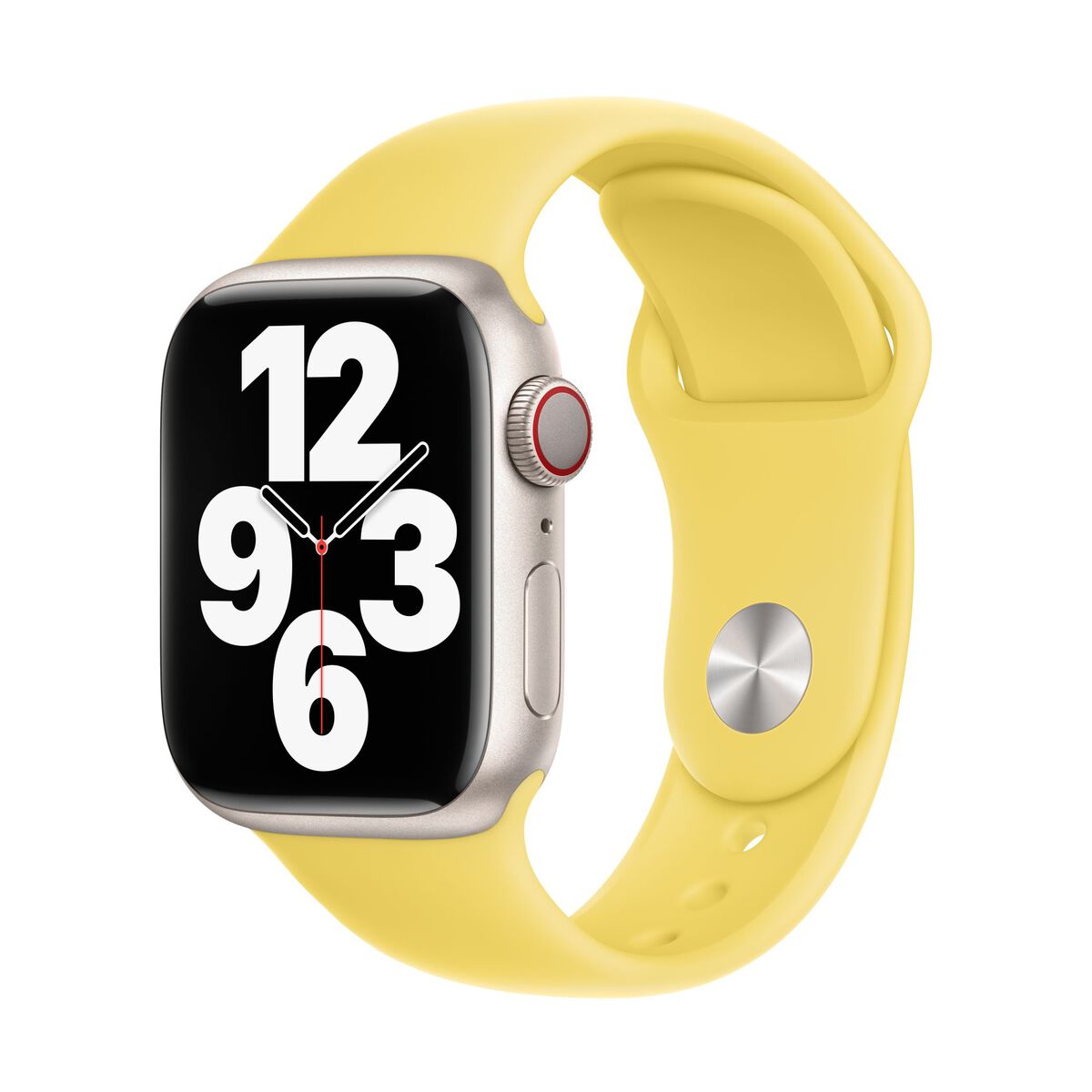 Apple Watch 41mm Band: Lemon Zest Sport Band - Regular (Seasonal Spring 2022)